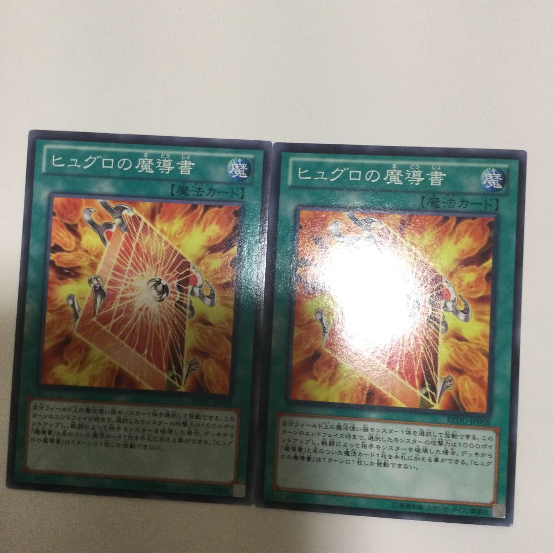 ヒュグロの魔導書 2枚