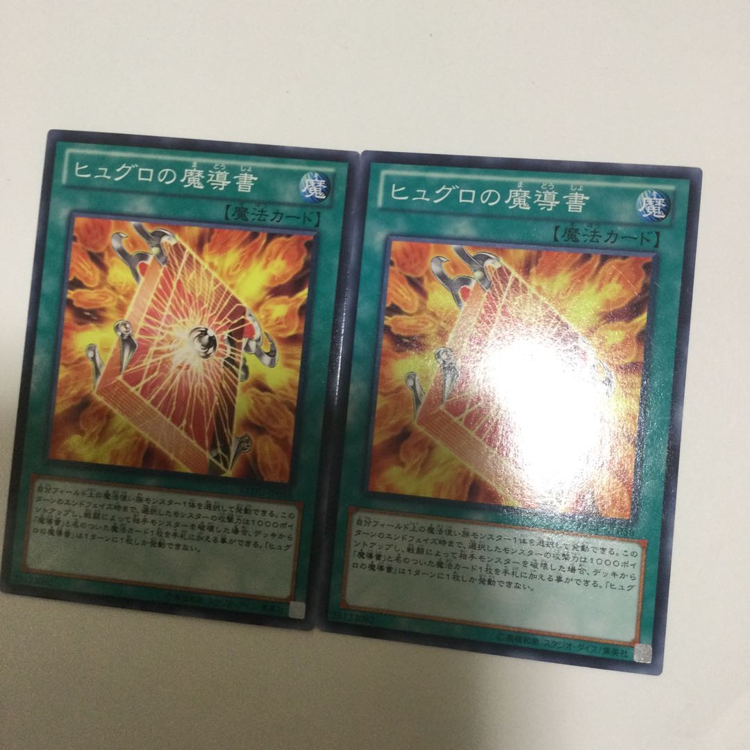 ヒュグロの魔導書 2枚