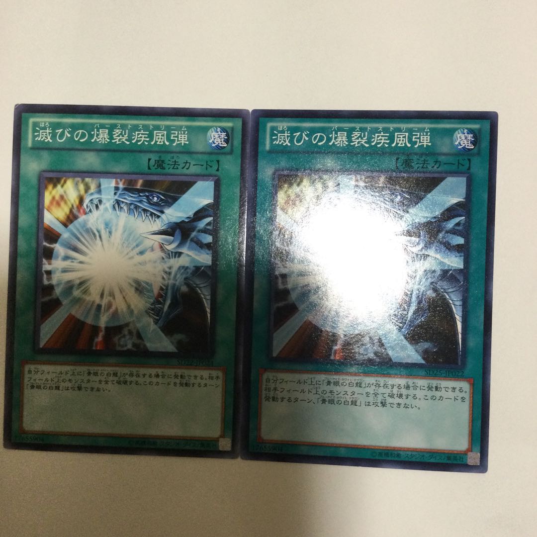 滅びの爆裂疾風弾 2枚