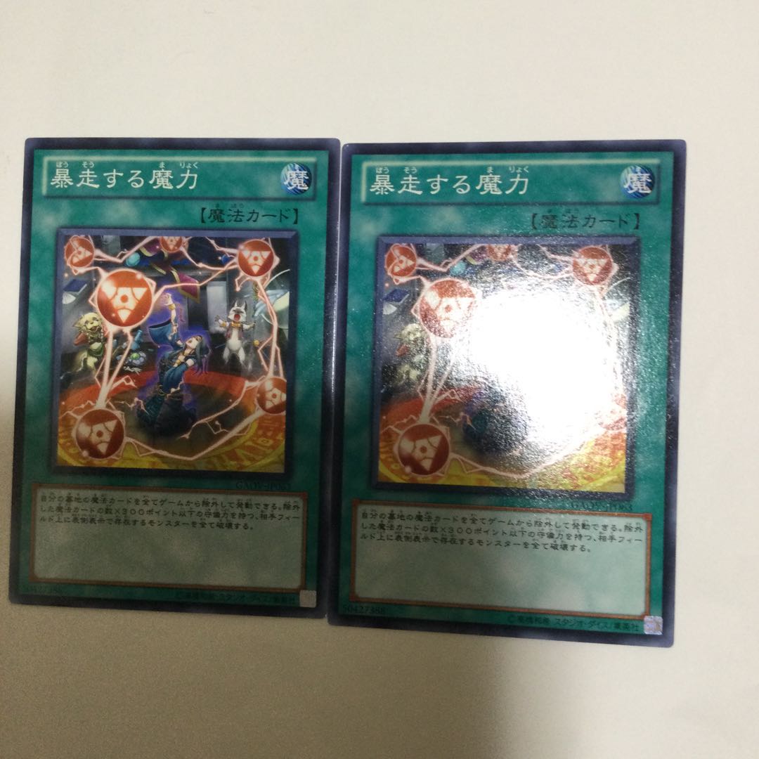 暴走する魔力 2枚