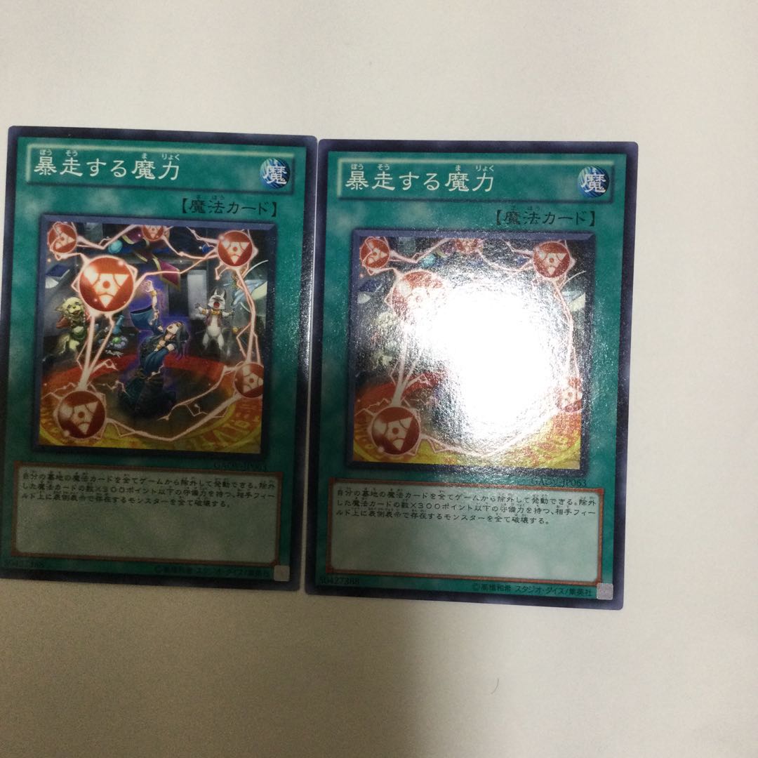 暴走する魔力 2枚