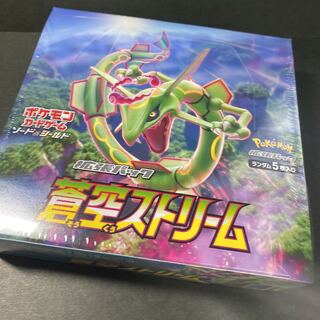 ポケモン - 新品即日発送　シュリンク付き　蒼空ストリーム　4BOX 蒼空ストリーム 4BOX シュリンク付き Box/デッキ/パック