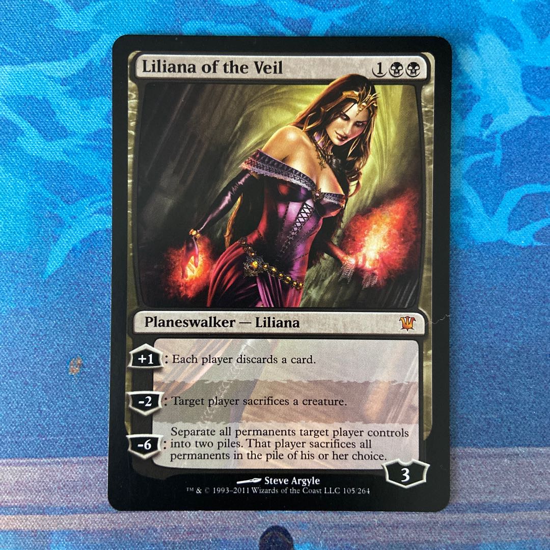 ヴェールのリリアナ 神話レア 1枚