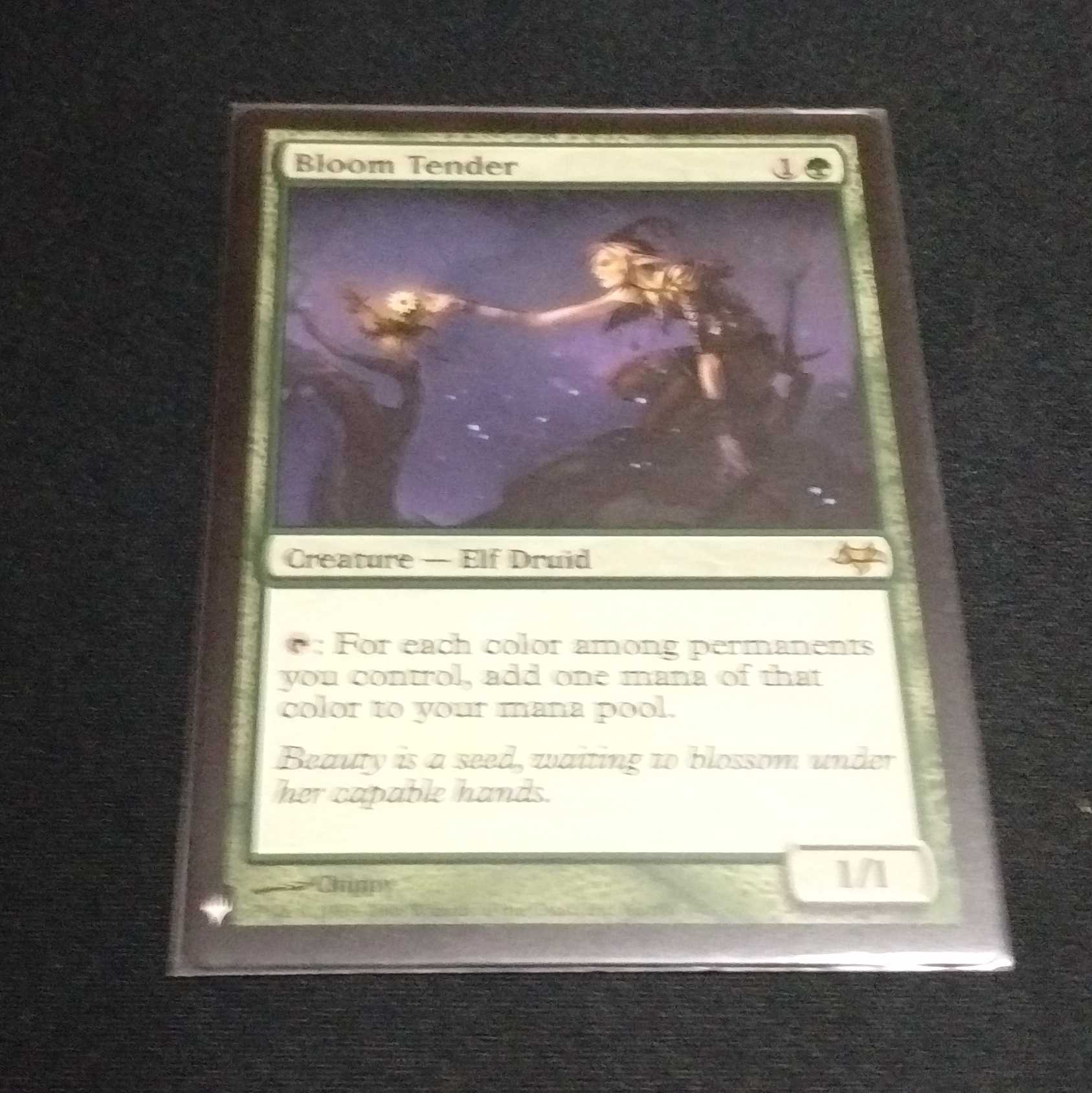 花を手入れする者英語