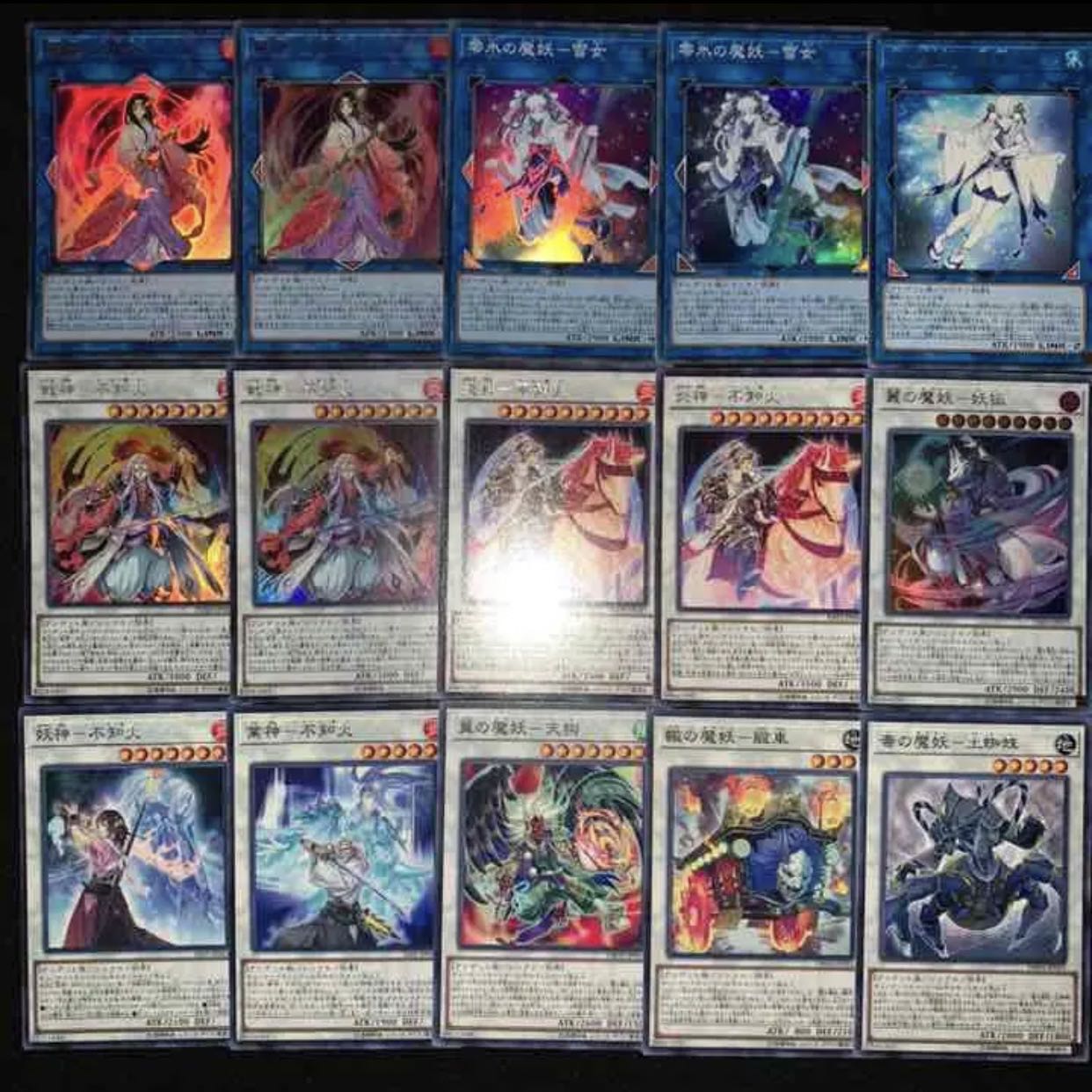 ガチ構築!!不知火魔妖デッキ40枚+EX15枚