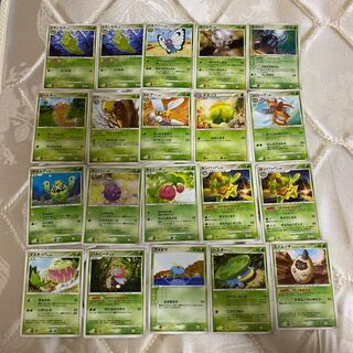 Grass Pokemon Various items can be sold in pieces