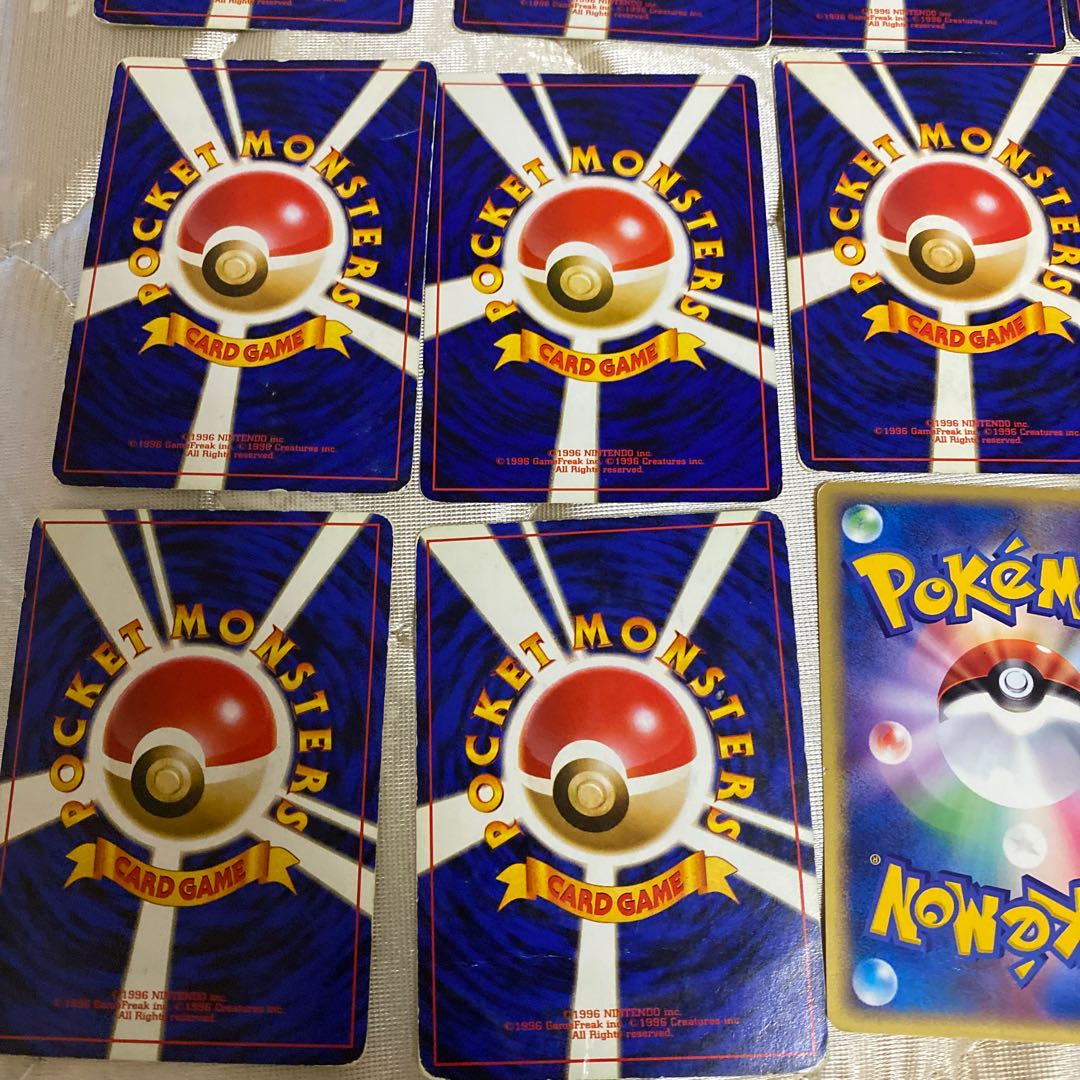Grass Pokemon Various old cards, can be sold in pieces