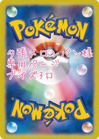 夕張メロンパン様専用ページ 1枚