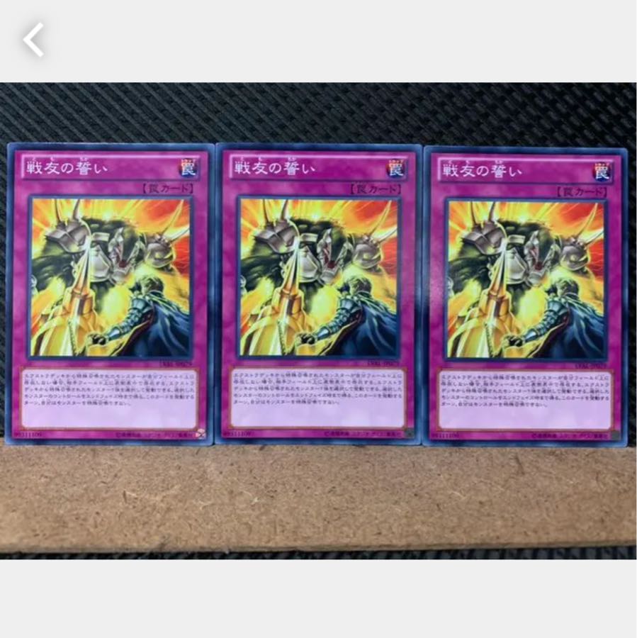 [Popotan] Yu-Gi-Oh! 2576 Oath of Companionship 3 cards Normal