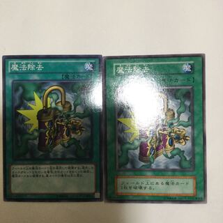 魔法除去　２枚