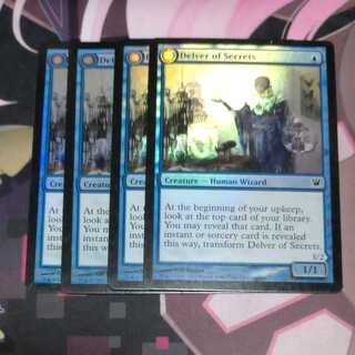 4 Delver of Secrets Foil