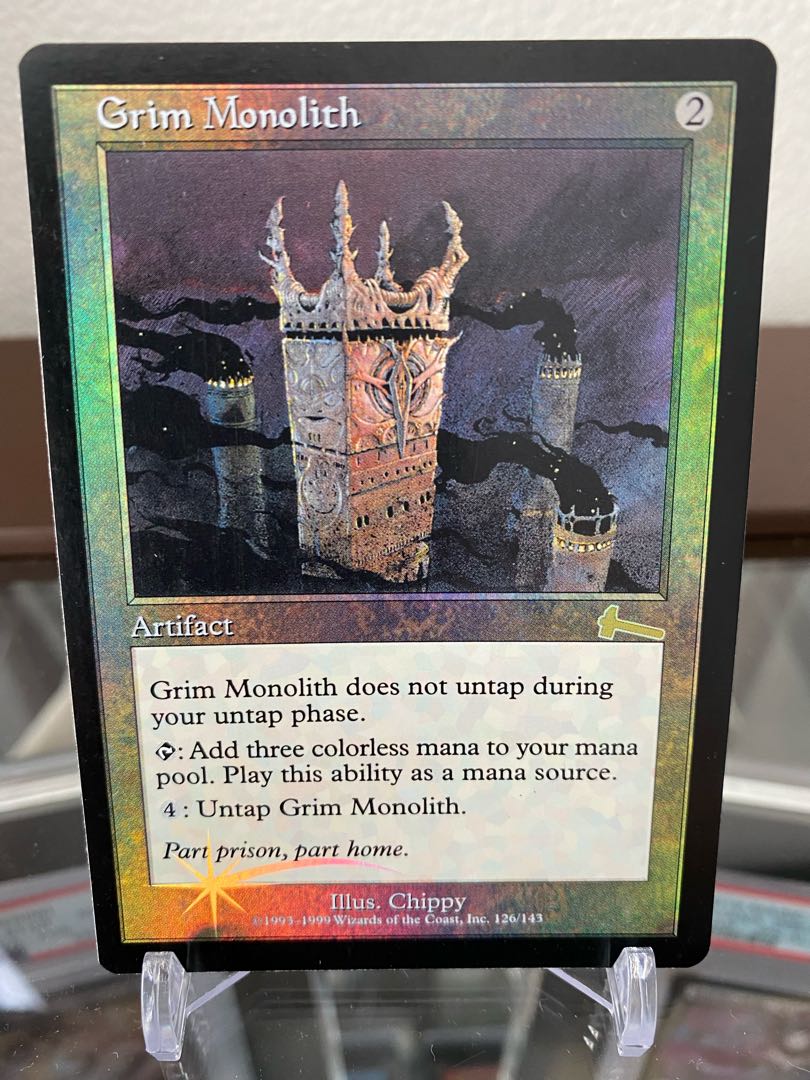 【デュエル様専用 厳かなモノリス foil 英語版】