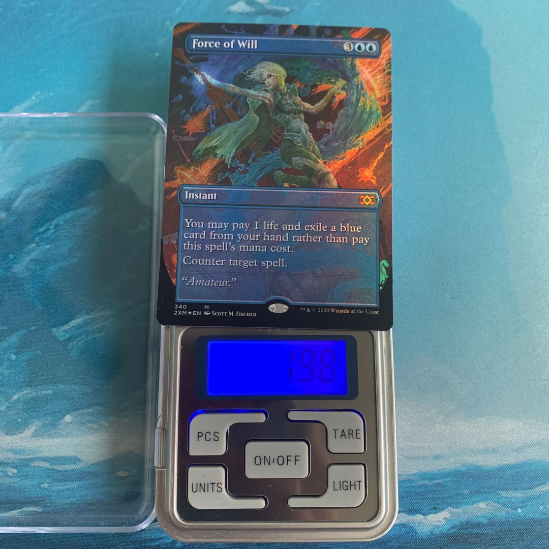 MTG foil 意志の力