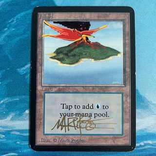 MTG 島 アルファ サインド