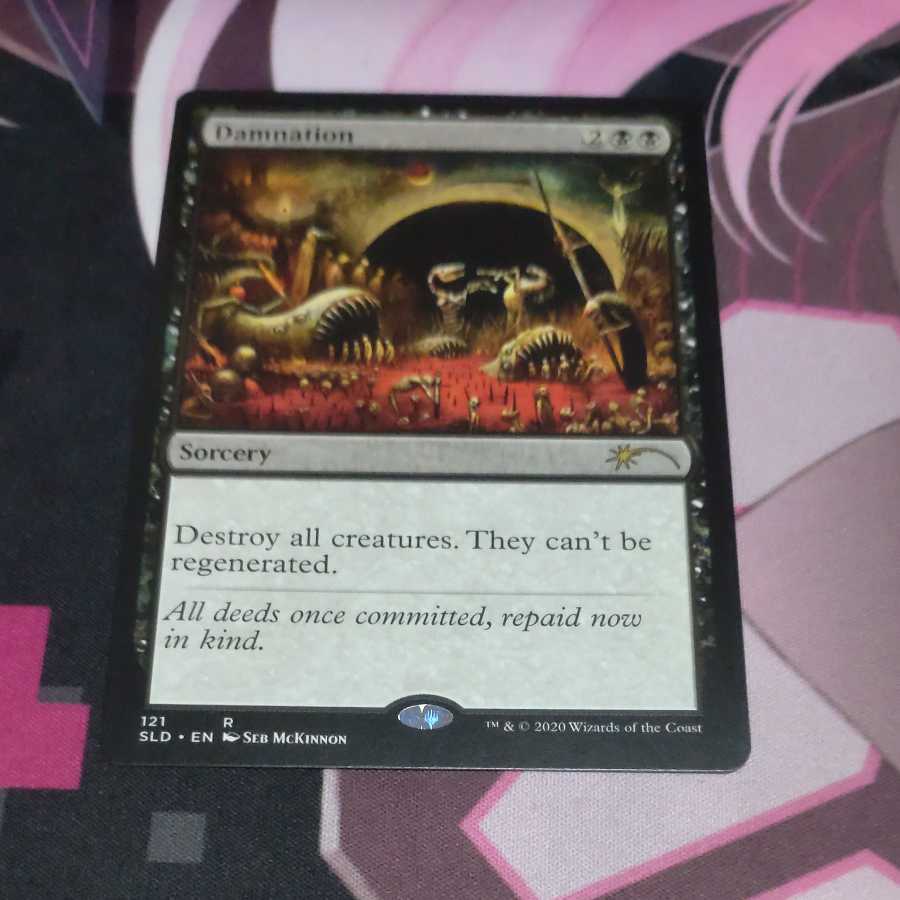 Damnation secret lair 3 sheets