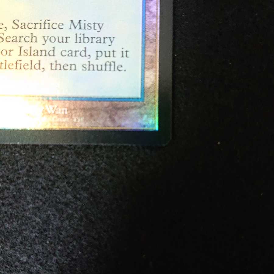 霧深い雨林 旧枠Foil