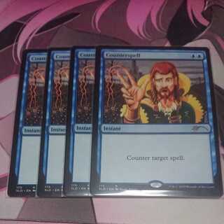 対抗呪文 secret lair 4枚