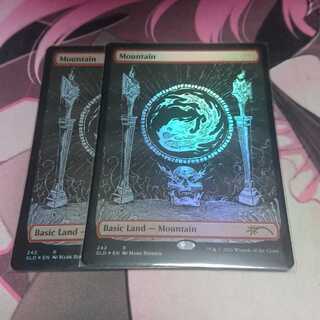 山 secret lair Foil 2枚