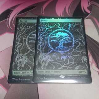 森 secret lair Foil 2枚