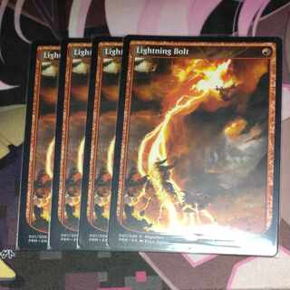 Lightning Bolt Promo 4 cards