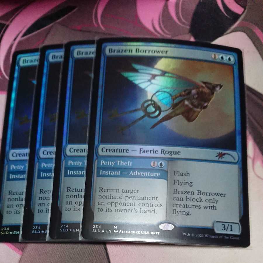 厚かましい借り手 secret lair Foil 4枚