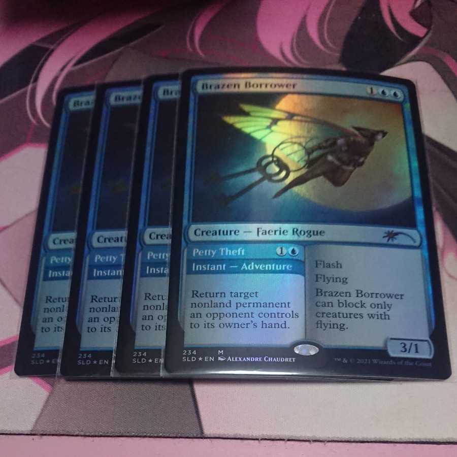 厚かましい借り手 secret lair Foil 4枚