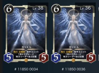 カリエル　2枚スピリット有り