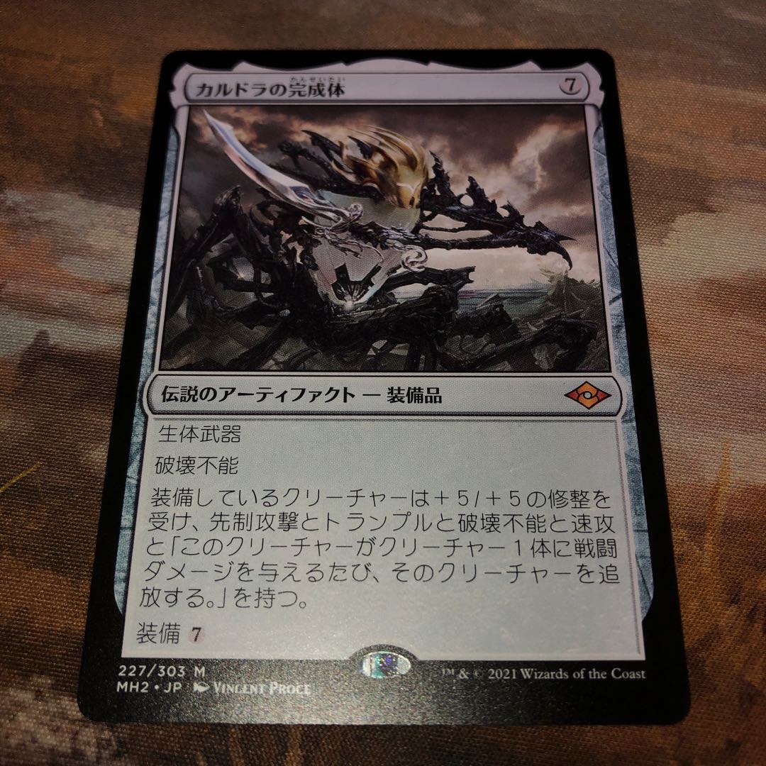 カルドラの完成体　1枚