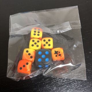 新品　海外版　公式　3鳥 ダイス ダメージカウンター  7個入