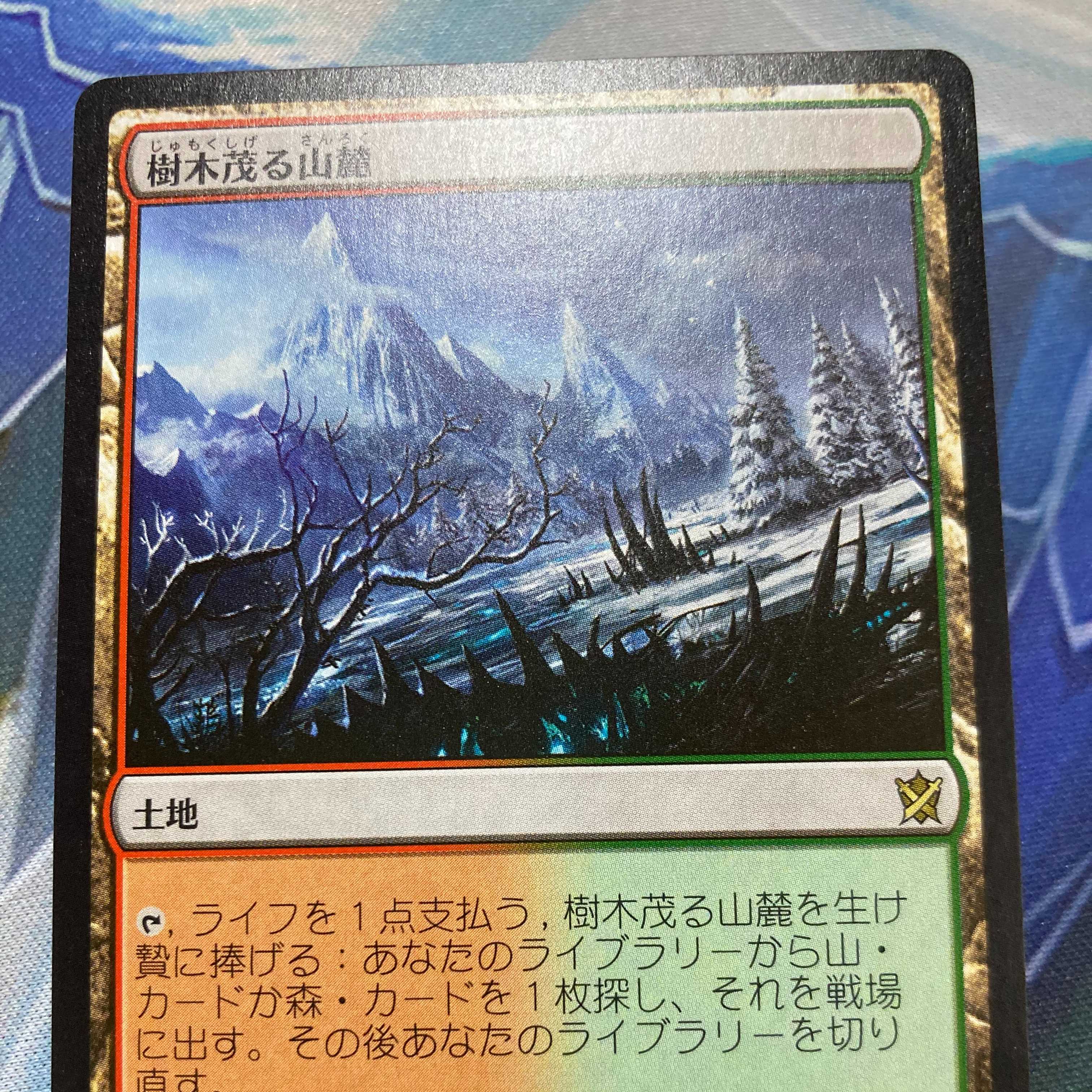 MTG「KTK」樹木茂る山麓/Wooded Foothills 日本語1枚