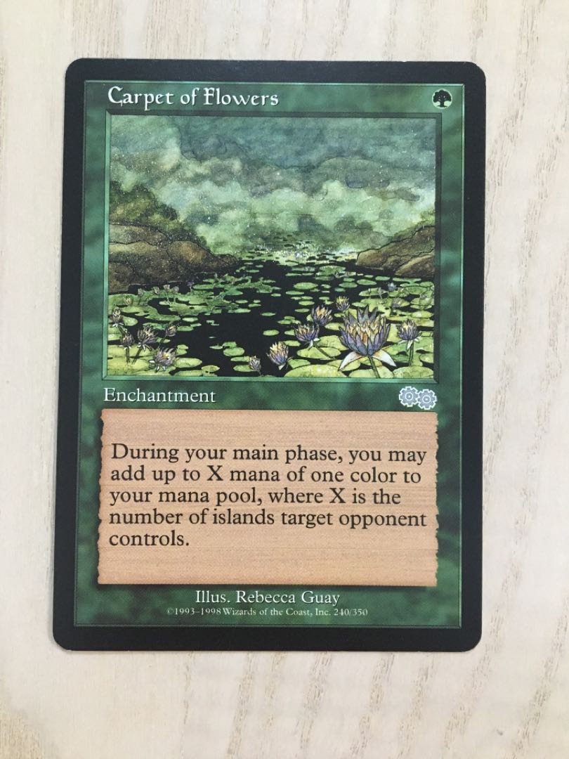 MtG 花の絨毯/ Carpet of Flowers