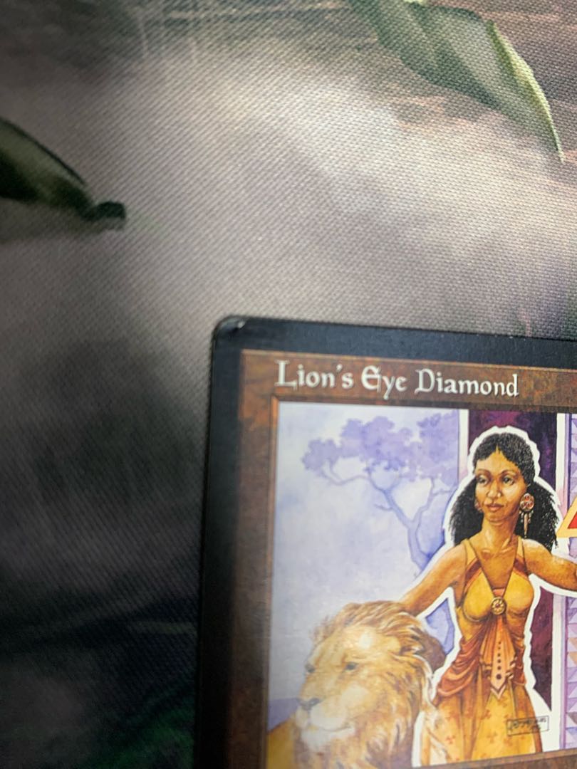 mtg ライオンの瞳のダイアモンド 英語版2枚 再録禁止