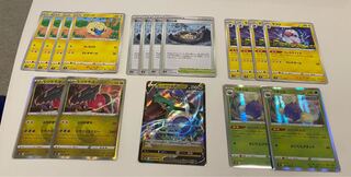 レックウザV、モココ、嵐の山脈、ワタッコ、レジドラゴ