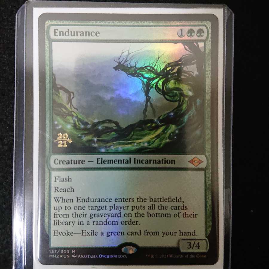 忍耐 英語版 プレリリースfoil