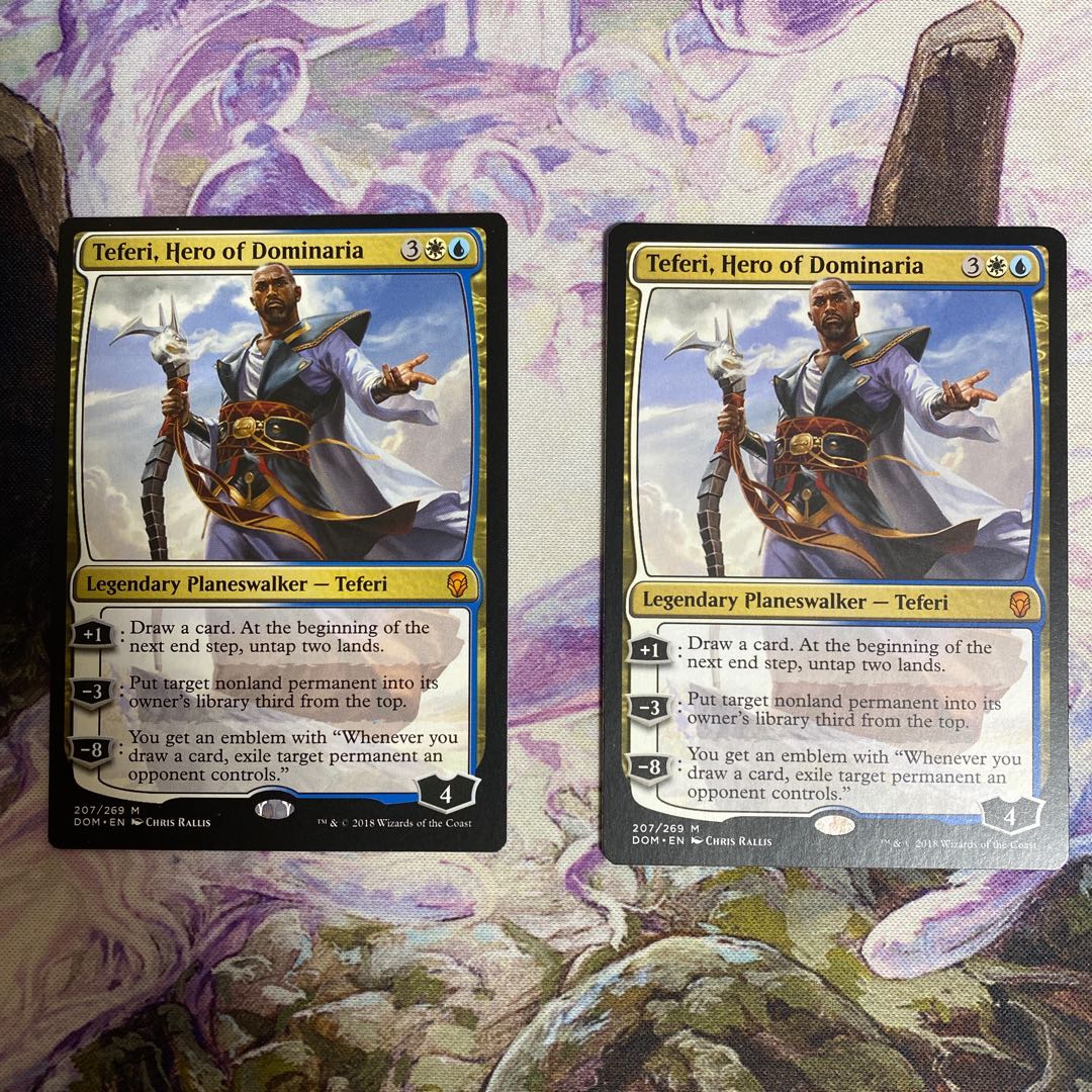 ドミナリアの英雄、テフェリー　2枚