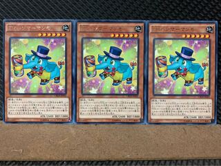 【ぽぽたん】遊戯王 6091 EMハンマーマンモ 3枚 レア