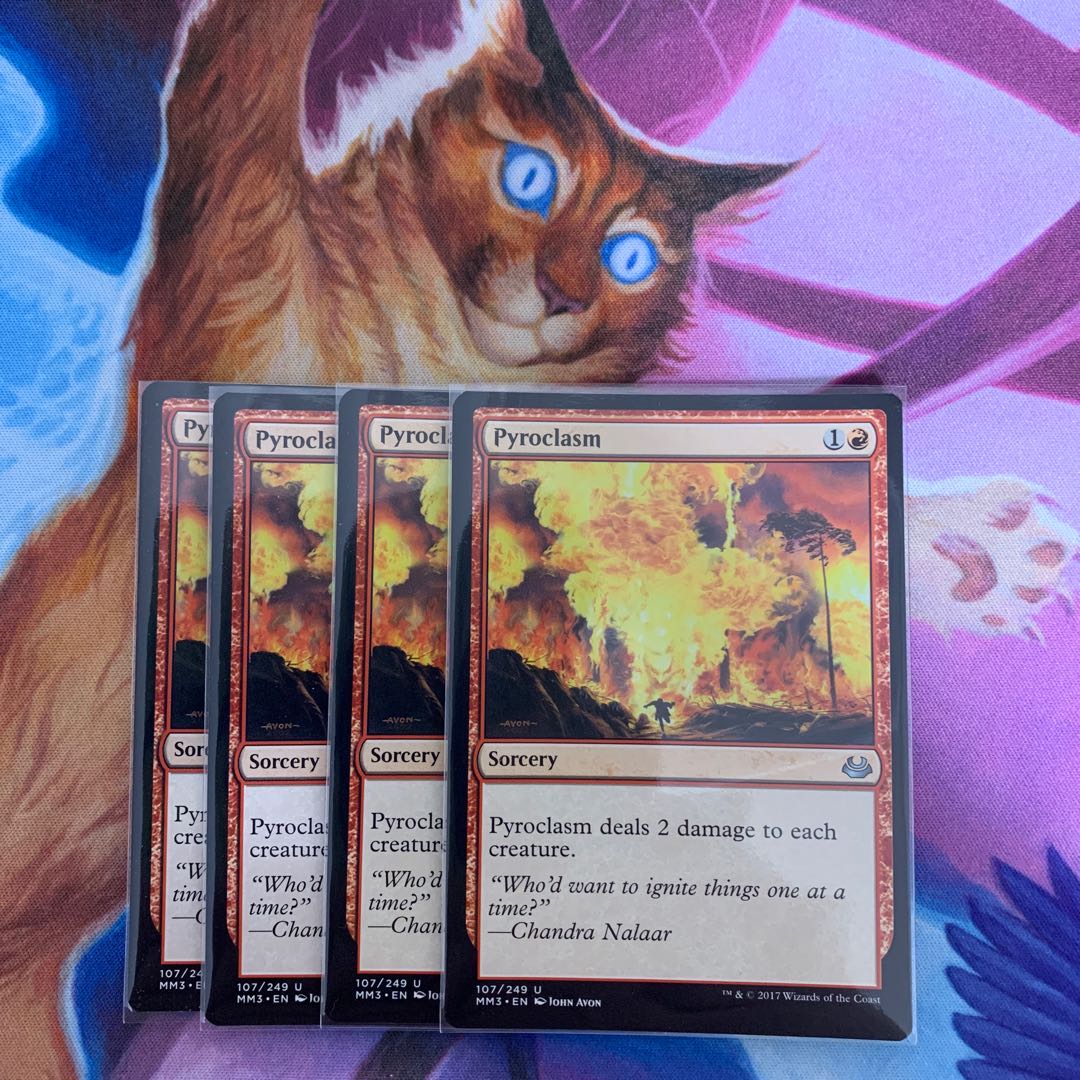 Pyroclasm English 4 copies