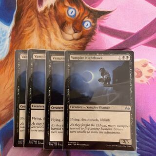 Vampire Nighthawk English 4 copies 4枚