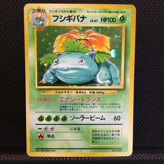 フシギバナ キラ 旧裏 マークなし