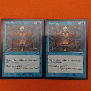 MTG Time Warp English [TMP] Set of 2