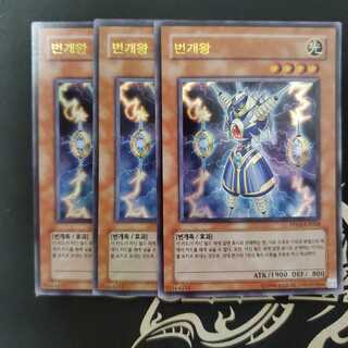 ライオウ 韓国版 3枚セット