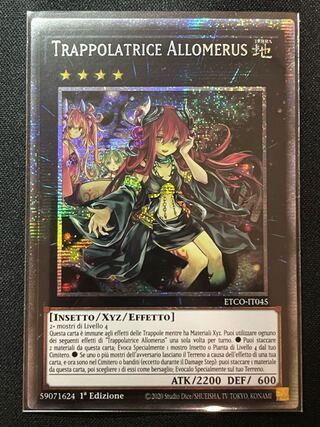 遊戯王 EU イタリア 1st アロメルスの蟲惑魔 スターライトレア