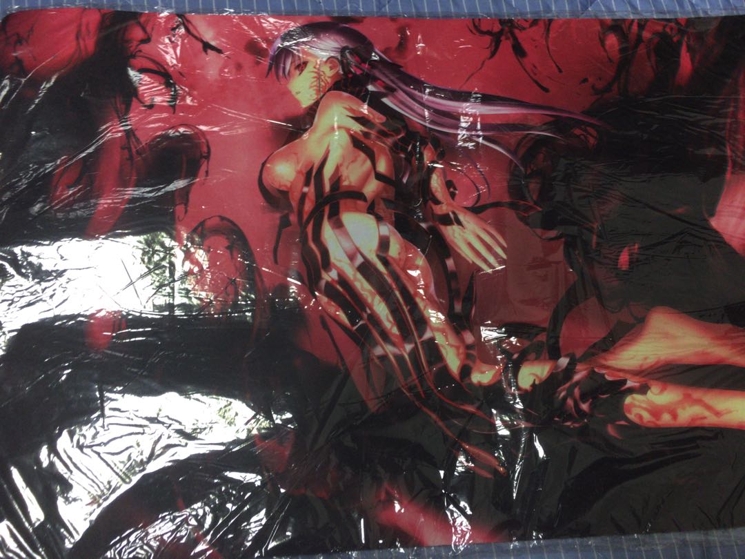 【最終値下げ】C90限定 KWKM 黒桜 プレイマット Fate 【未使用品】