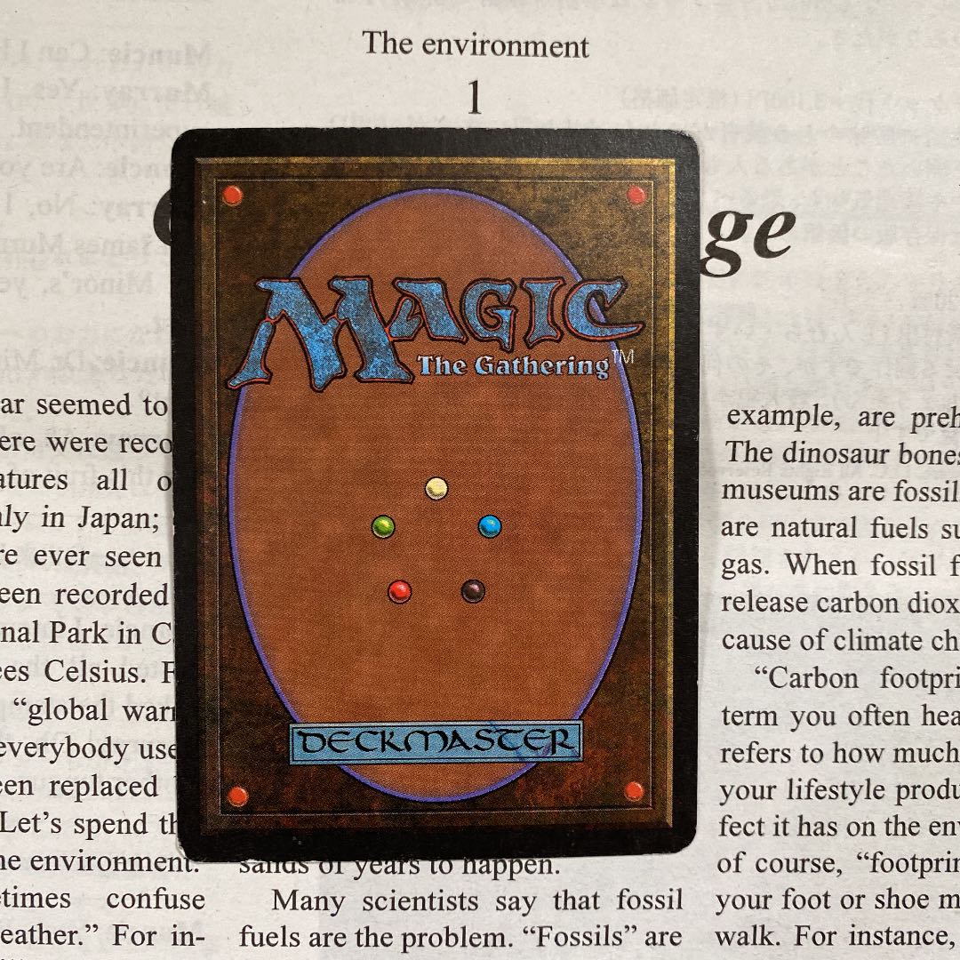 MTG Tropical Island English, good condition.