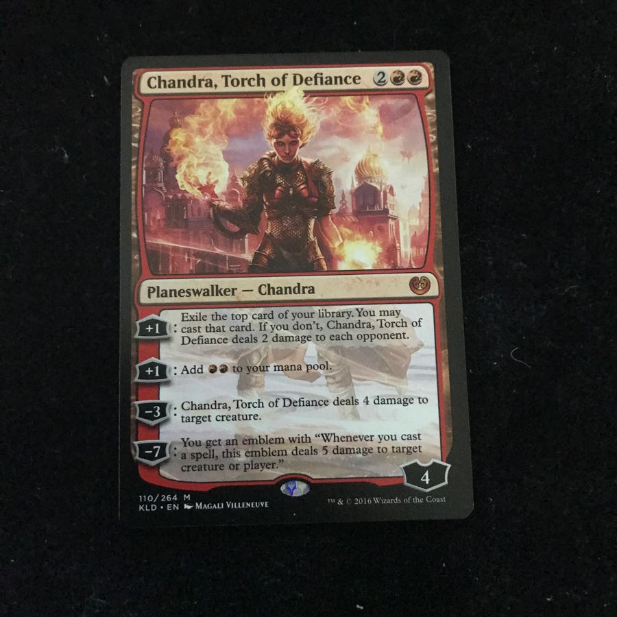 反逆の先導者、チャンドラ 英一枚