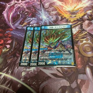 ネ申・マニフェスト3枚