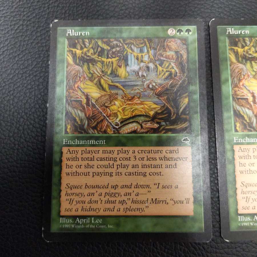 MTG Aluren Aluren English 2 copies