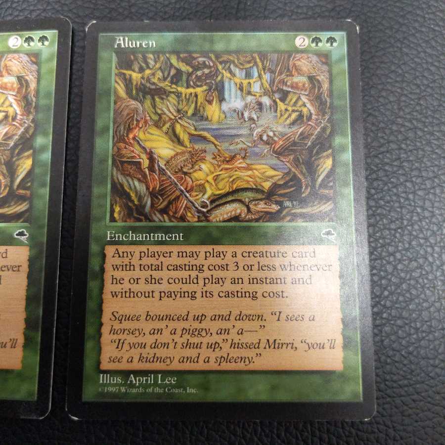 MTG Aluren Aluren English 2 copies