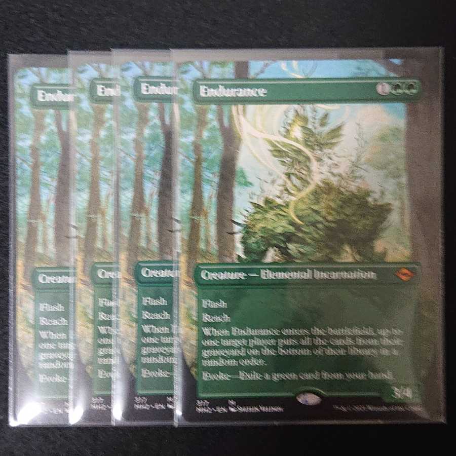 忍耐 ボーダーレス 4枚