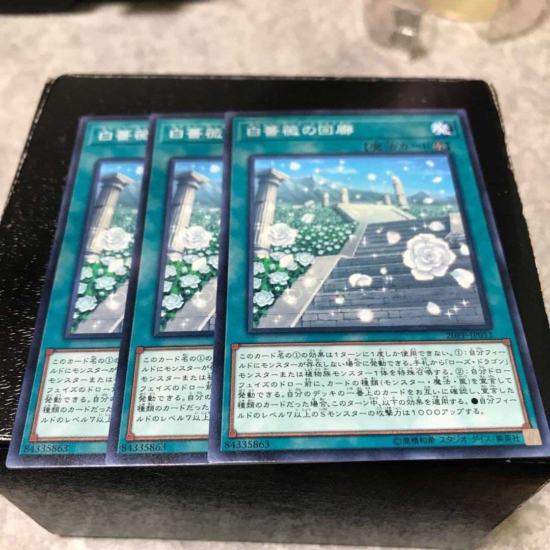 白薔薇の回廊 ノーマル3枚